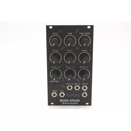 Erica Synths Bass Drum White モジュラーシンセ Buy Erica Synths Bass Drum hos modularsynth.dk - Online