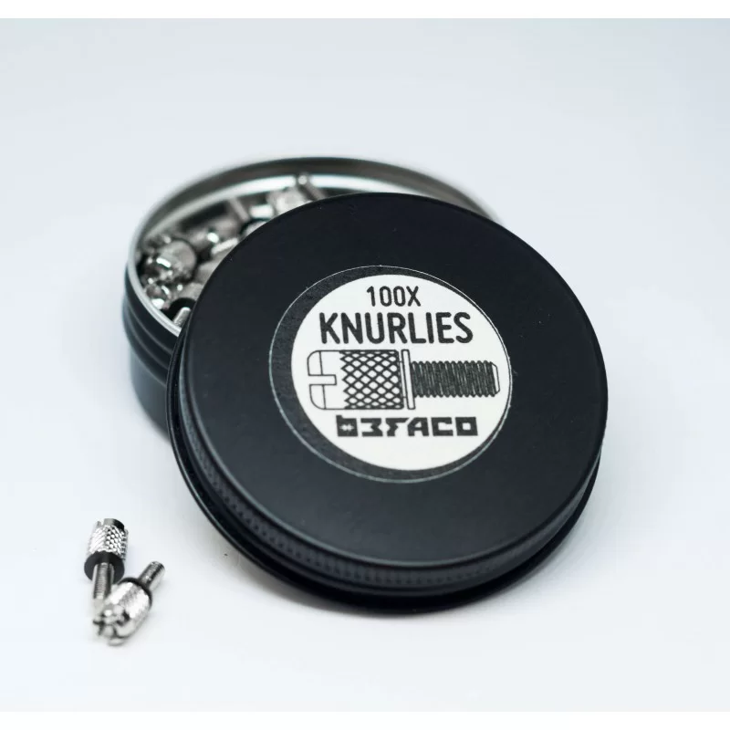 Befaco Knurlies - Eurorack M2.5 Rack Screws x100 pcs. pack