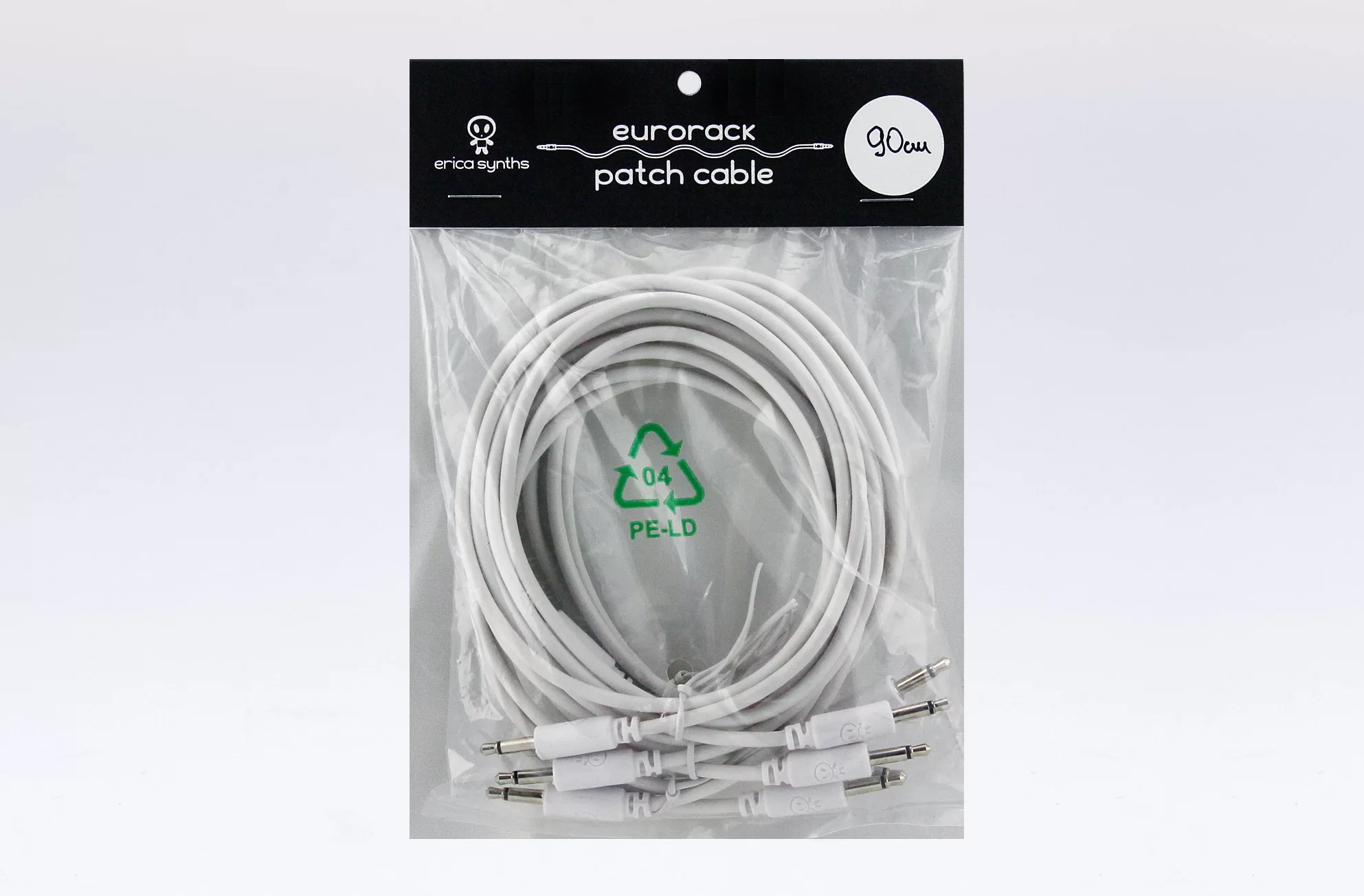 Erica Synths Eurorack patch cables 90cm (5 pcs) - Red