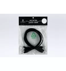 Erica Synths Eurorack patch cables 90cm (5 stk) - Sort