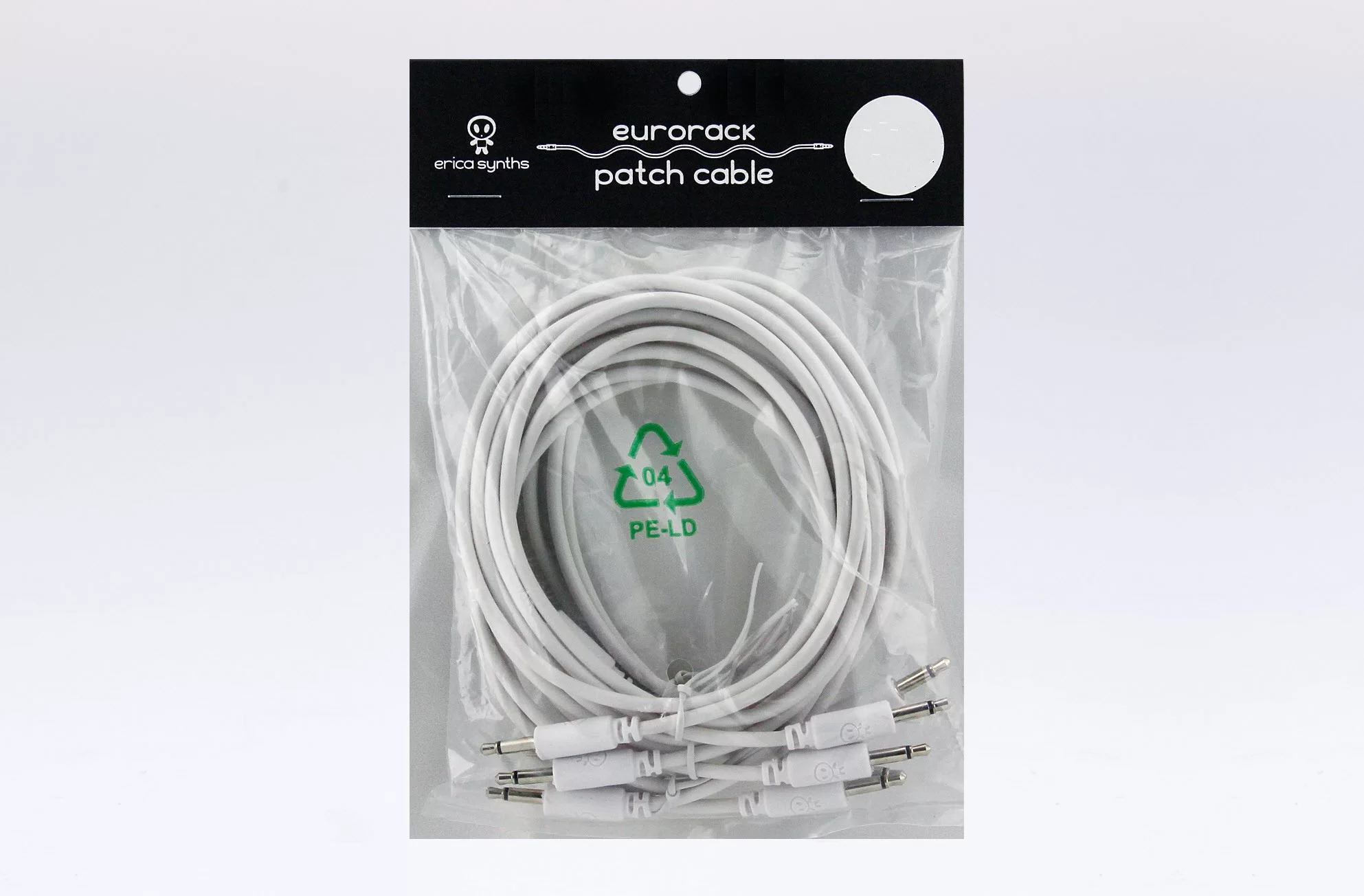 Erica Synths Eurorack patch cables 20cm (5 stk) - Rød