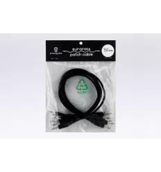 Erica Synths Eurorack patch cables 20cm (5 pcs) - Black