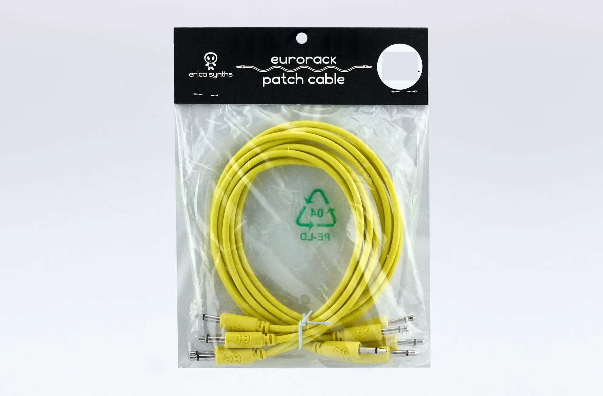 Erica Synths Eurorack patch cables 10cm (5 stk) - Rød