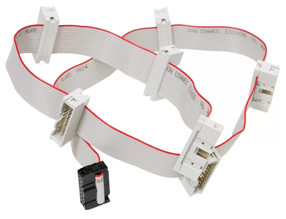 Flexbus 50cm - 7 male / 2 female connectors