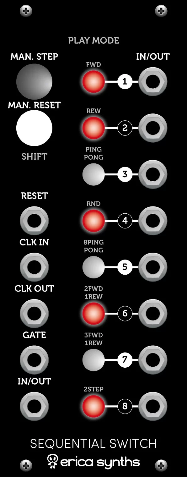 Erica Synths Sequential Switch V2