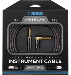 BOSS Premium Instrument Cable 3m - Angled