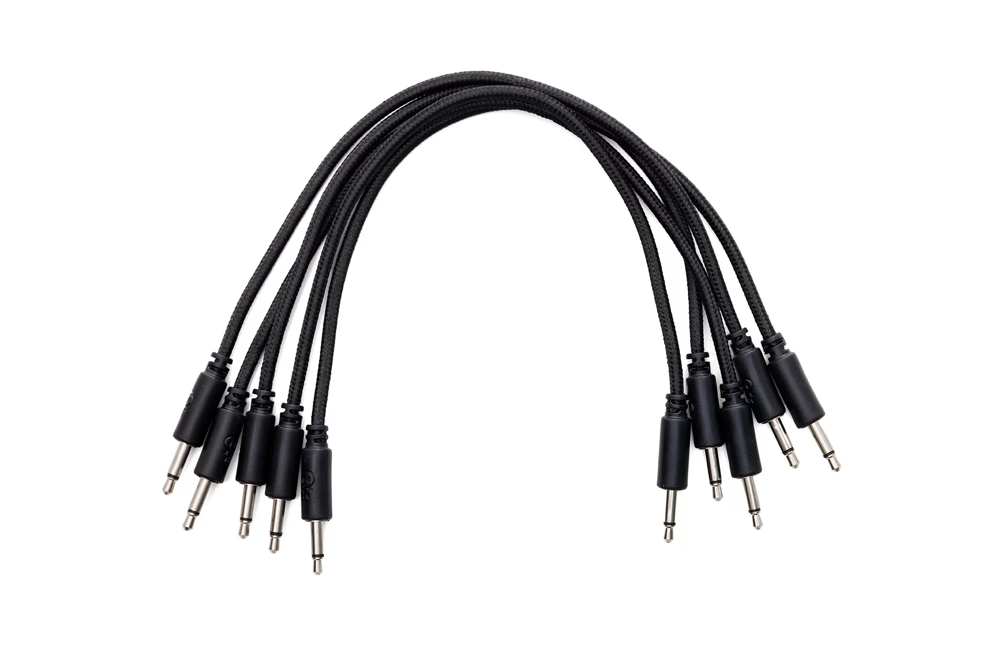 Erica Synths Eurorack patch cables 10cm (5 pcs) - Black