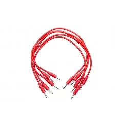 Erica Synths Flettede Eurorack Patch Cables 30cm (5 stk) - Rød