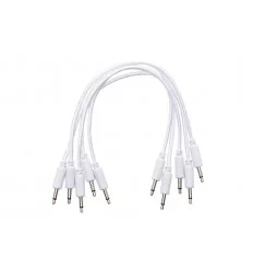 Erica Synths Flettede Eurorack Patch Cables 30cm (5 stk) - Hvid