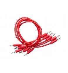 Erica Synths Braided Eurorack Patch Cables 60cm (5 pcs) - Red