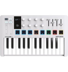 Arturia Minilab-MKIII USB MIDI Controller - Hvid