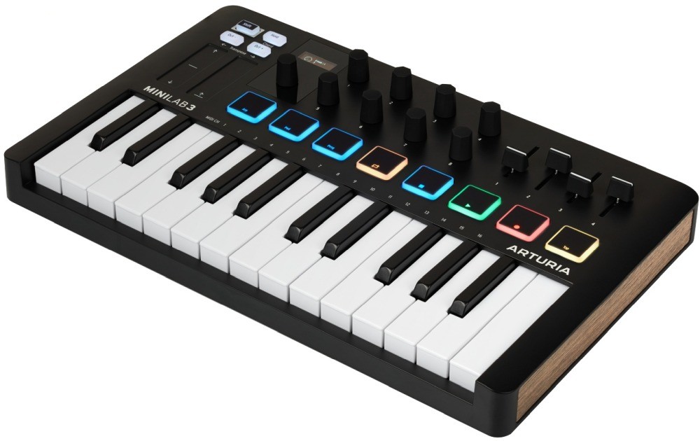 Arturia Minilab-MKIII USB MIDI Controller - Black