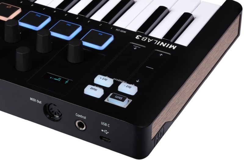 Arturia Minilab-MKIII USB MIDI Controller - Black